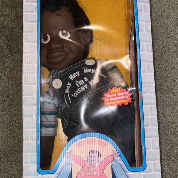Remco 1985 Bill Cosby Fat Albert & The Cosby Kids Little Bill In A Big 24” Box! - Picture 1 of 5